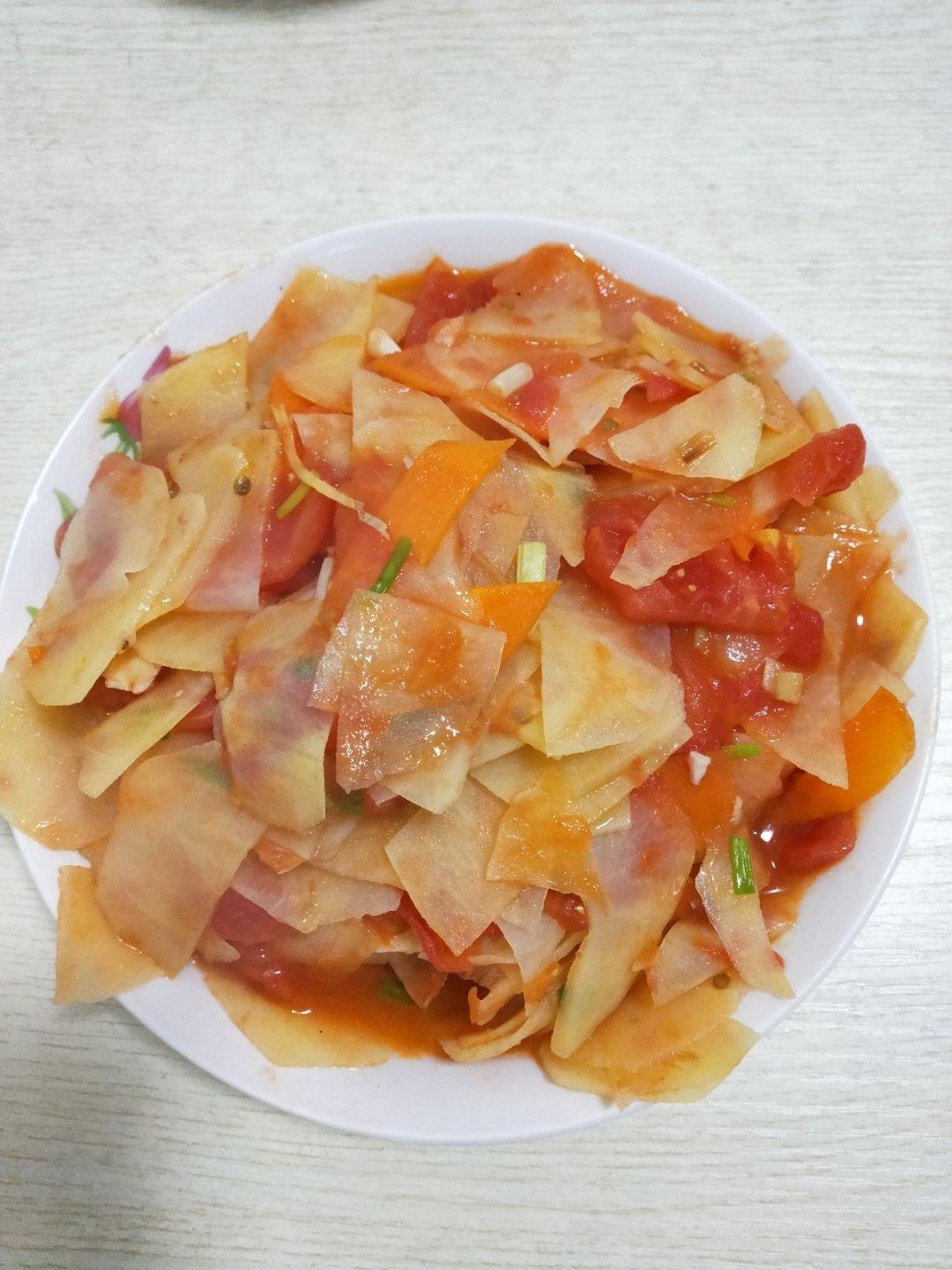 素炒青椒杏鲍菇