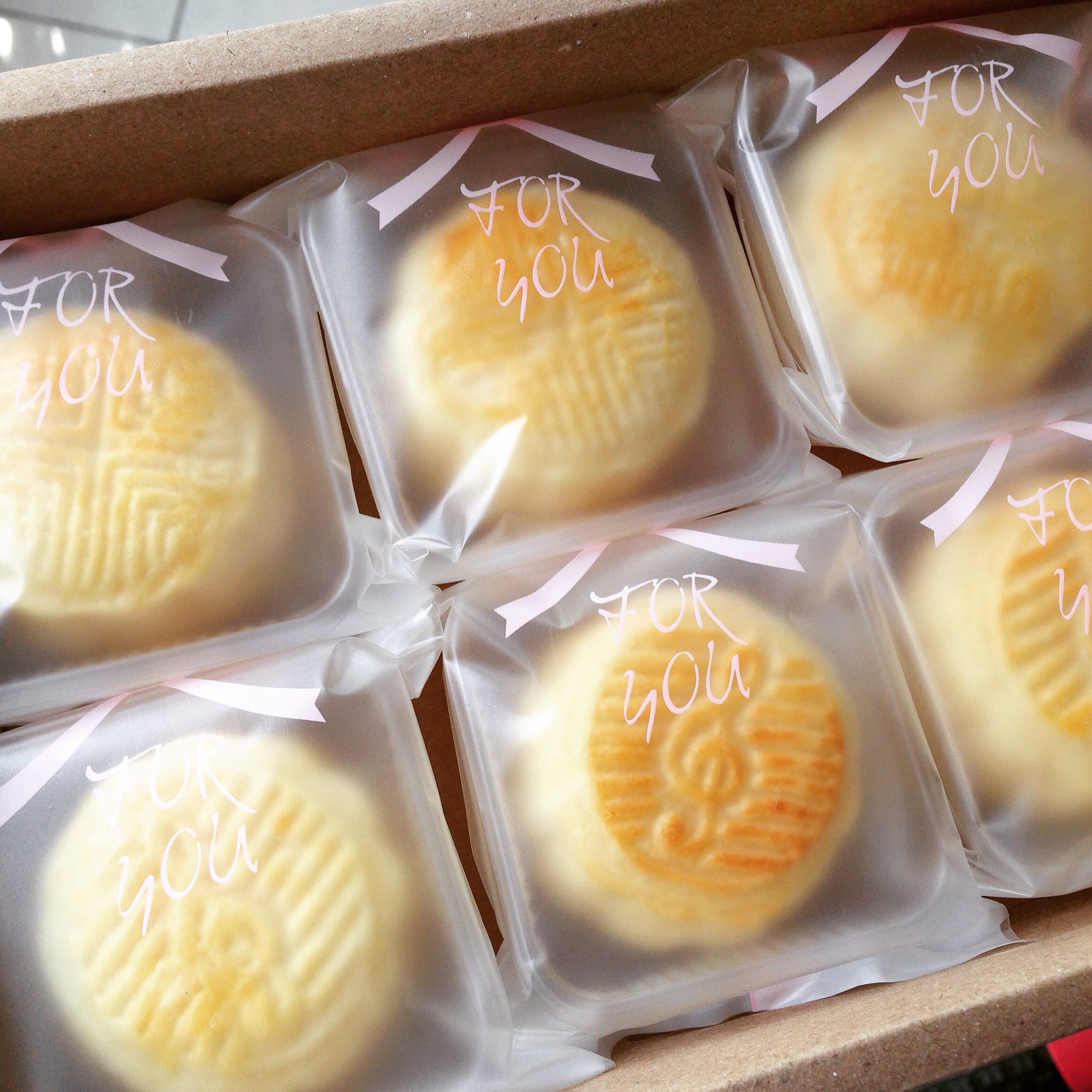 香港半岛奶黄月饼