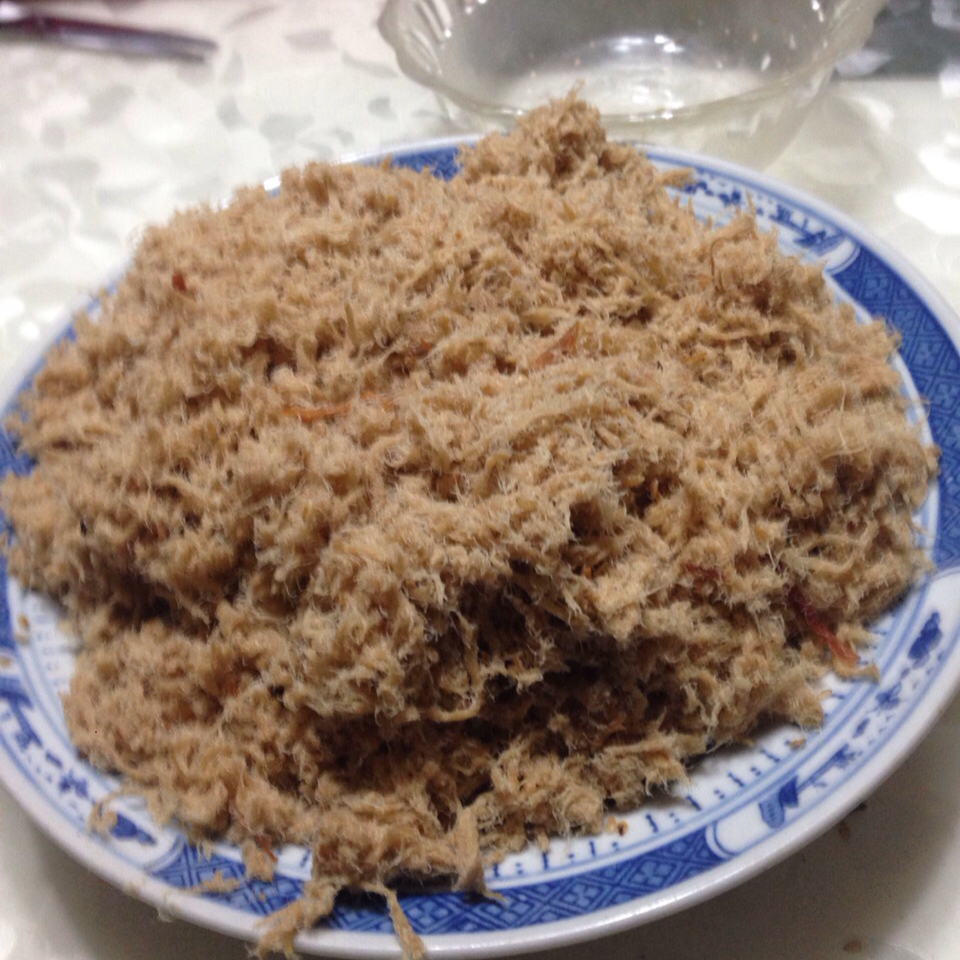 自制宝宝肉松 面包机外加烤箱