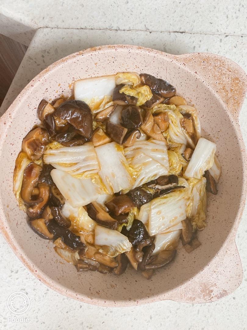 耗油香菇白菜