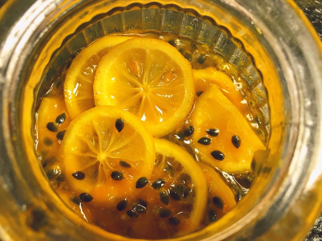 百香果柠檬蜂蜜茶