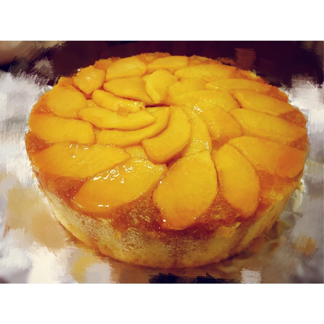 焦糖苹果翻转蛋糕