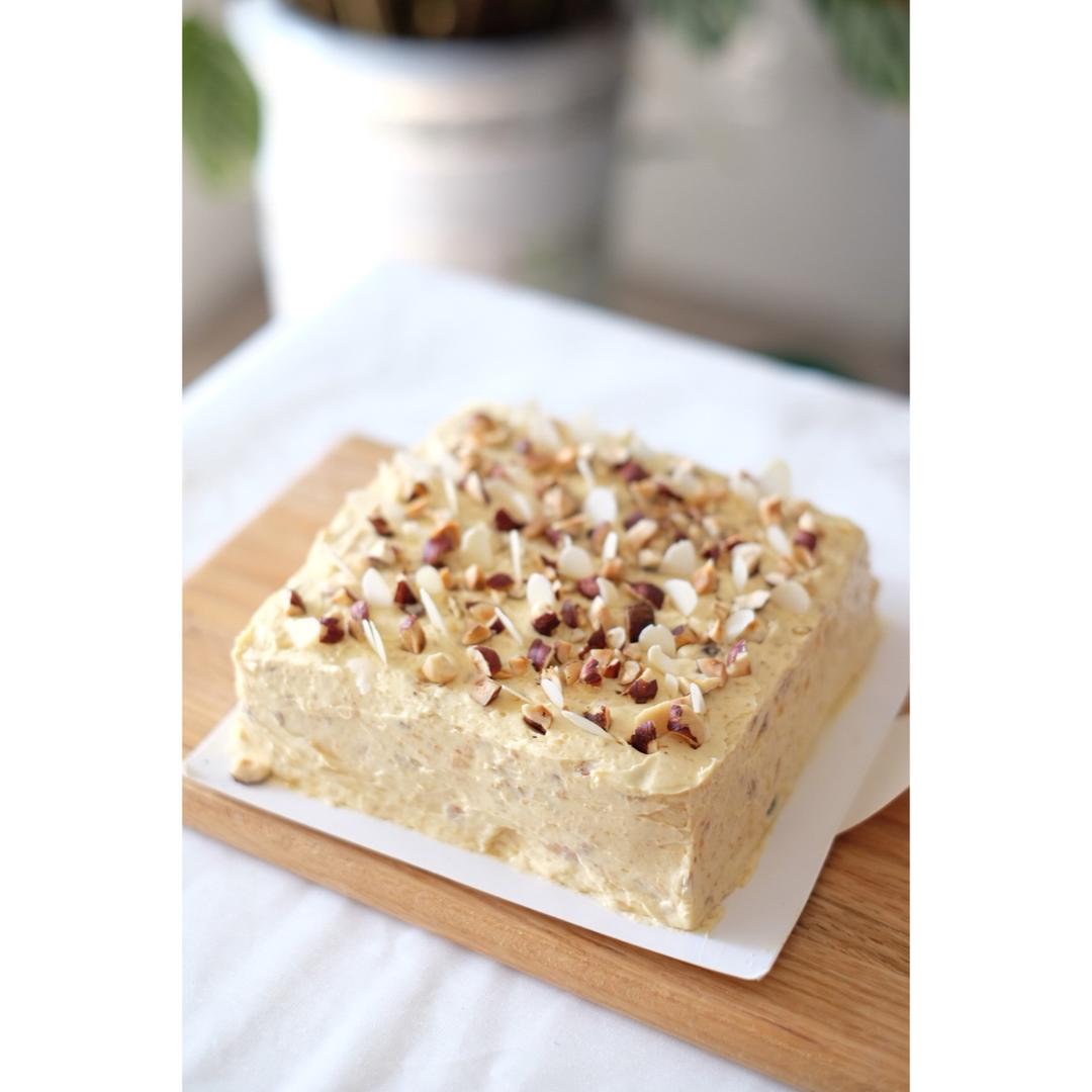 COOKIEBOSS榛果燕麦咸奶油蛋糕