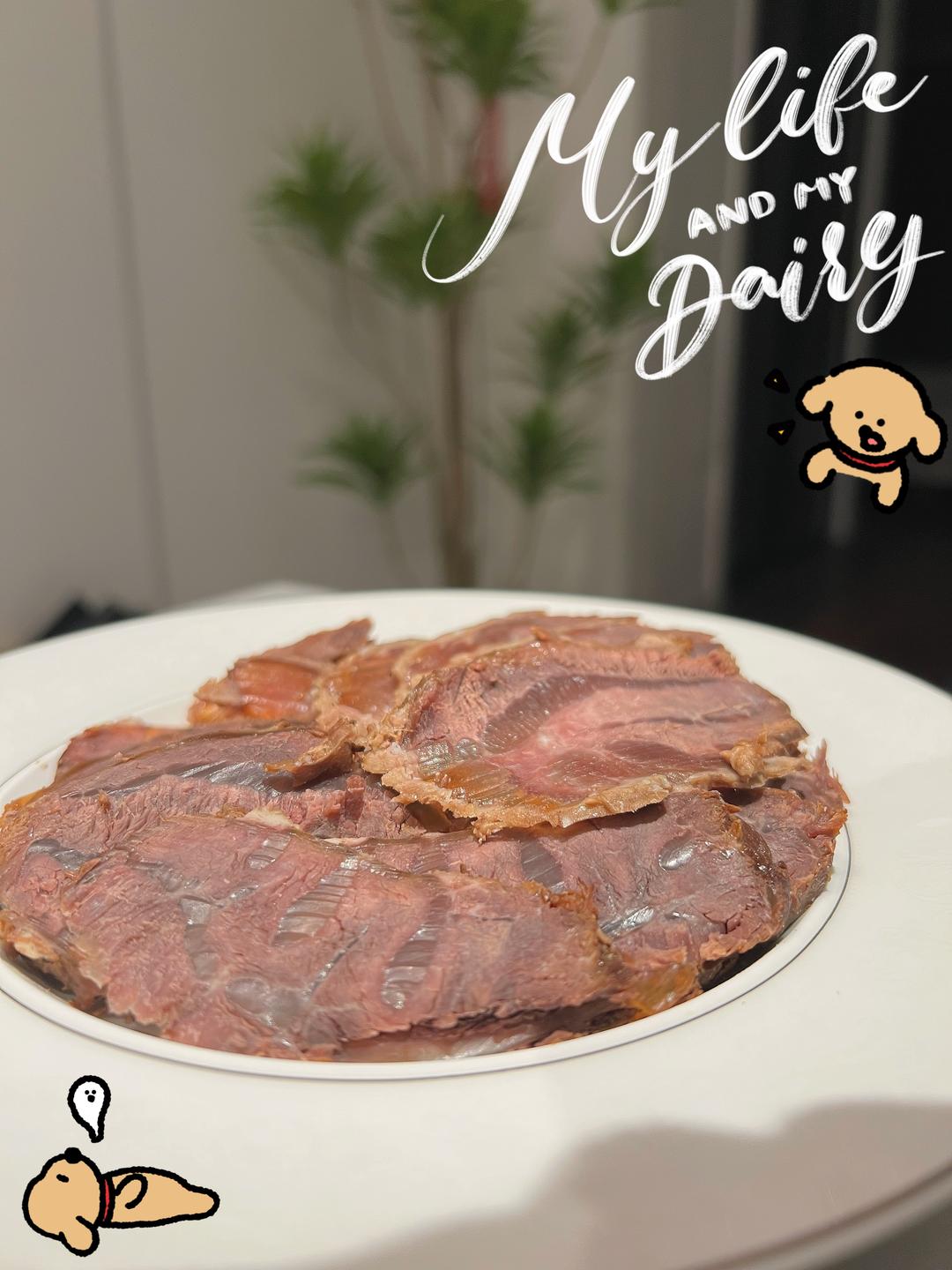 三酱牛肉的做法