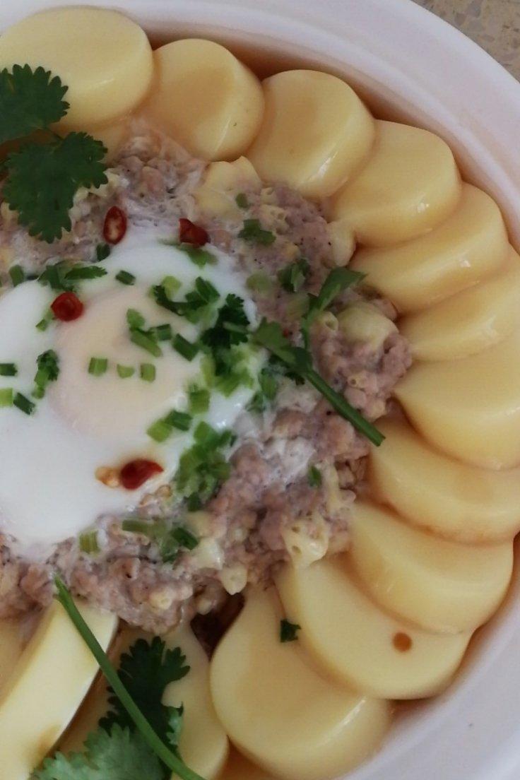 日本豆腐蒸肉沫