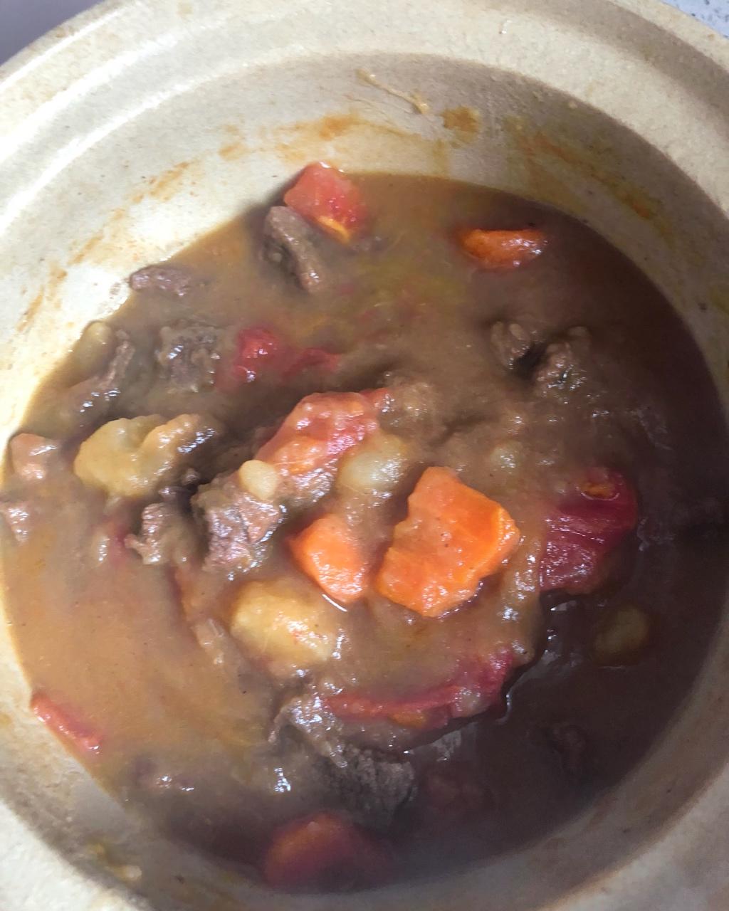 沙沙土豆胡萝卜炖牛肉
