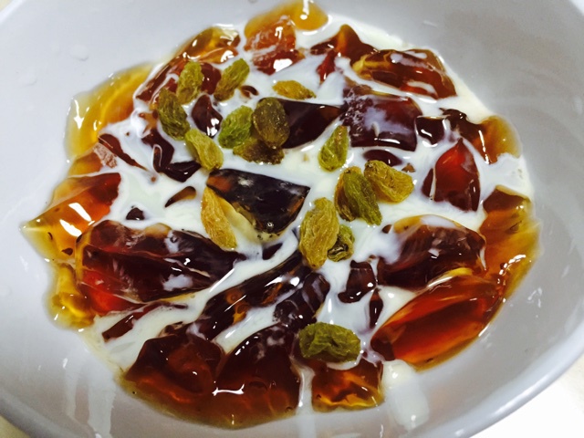 zxiao欢做的红糖冰粉