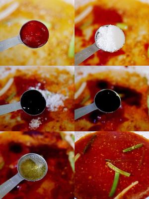不用一滴水焖出一锅超入味的茄汁大虾❗️赛过中餐厅黄晓明版❗️的做法 步骤2