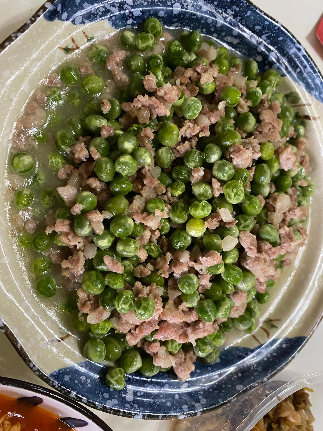 肉沫青豆