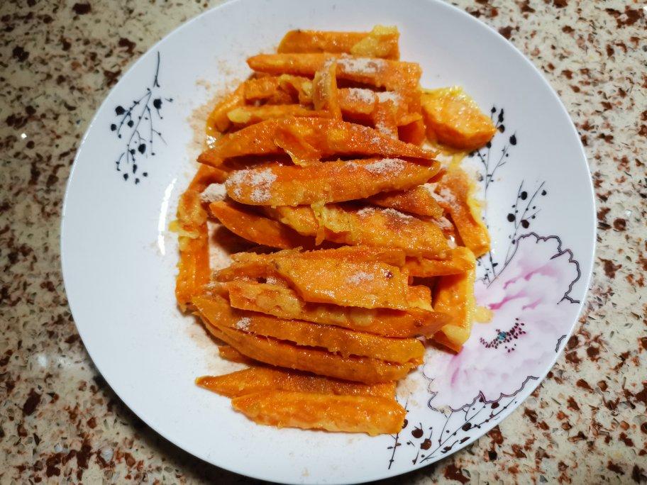 甘梅薯条（不可不试的酸甜开胃炸物）