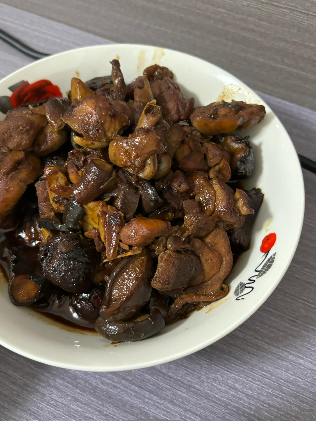 【栗子烧鸡】鸡肉都给你吃，栗子归我~