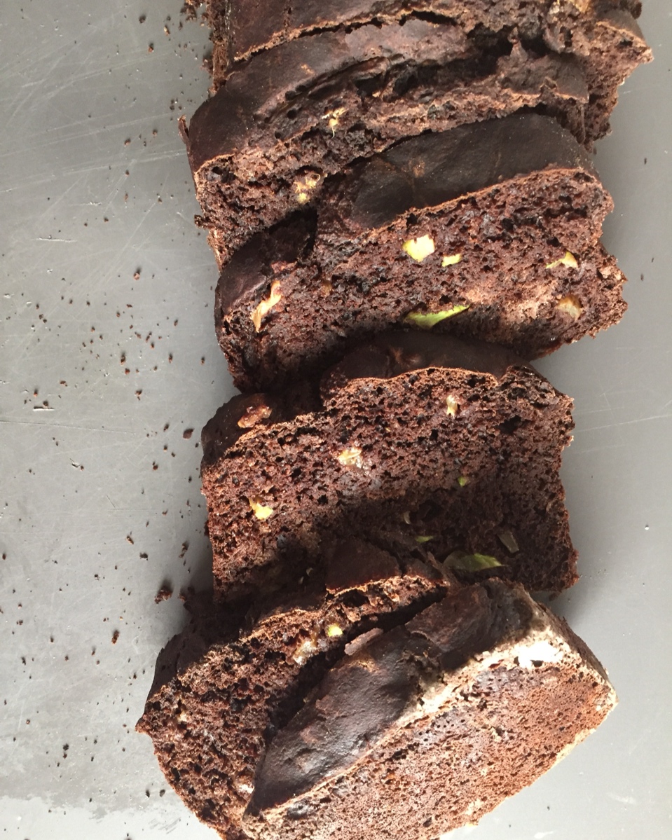 巧克力西葫芦快手面包（健康巧克力“蛋糕”）丨健康·烘焙