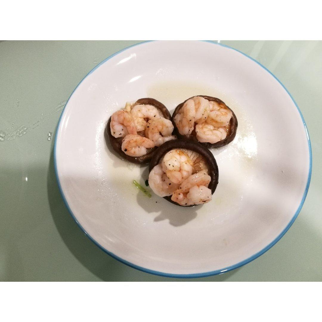 香菇蒸虾仁