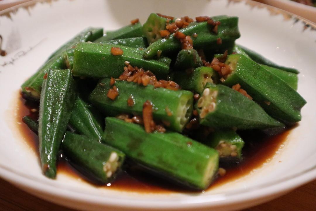 蒜蓉秋葵