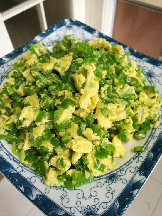青椒炒鸡蛋