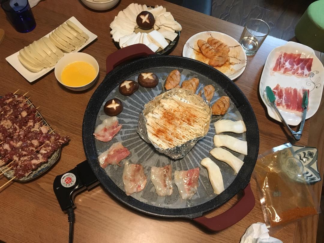 在家烤肉