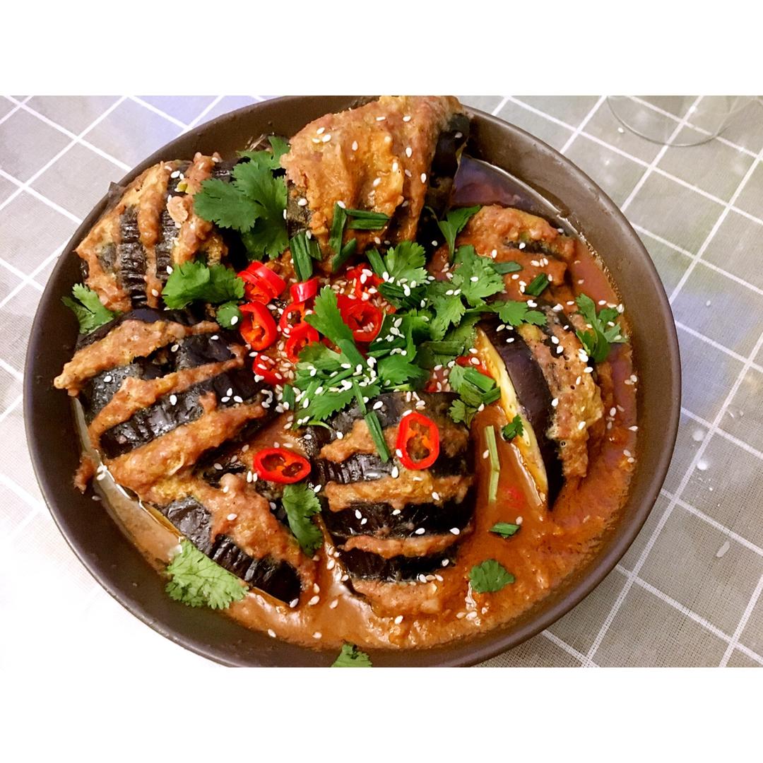 肉末蒸茄子