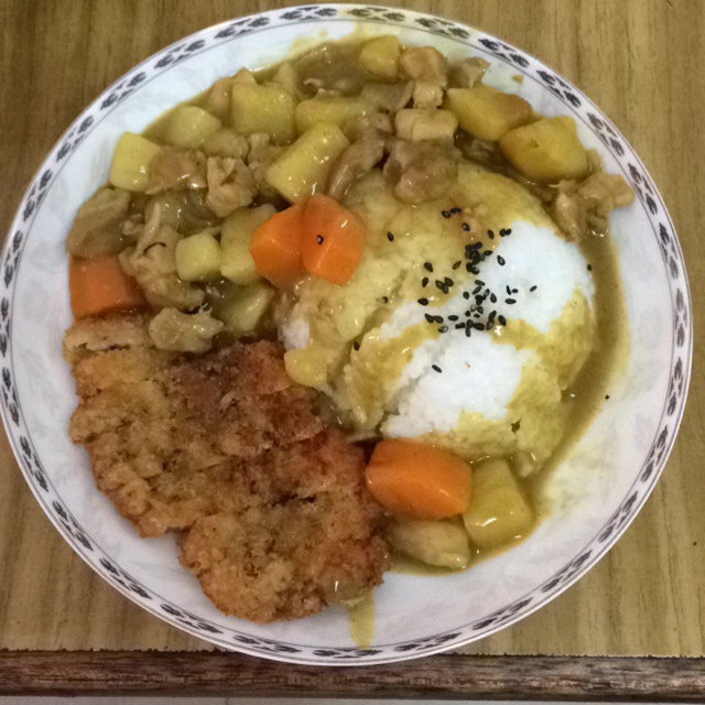 炸猪排咖喱饭