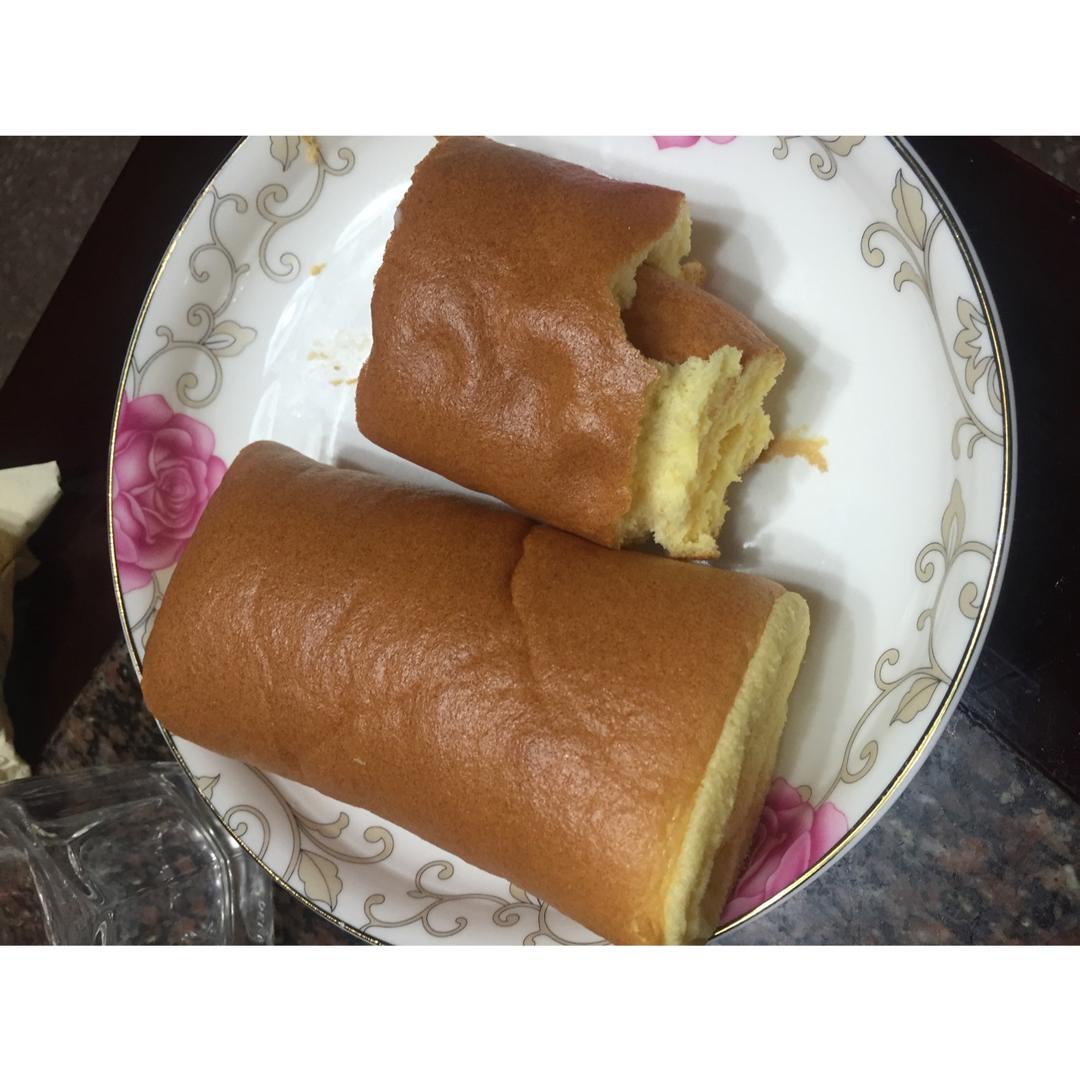 芒果蛋糕卷（详细的小四卷制作视频）