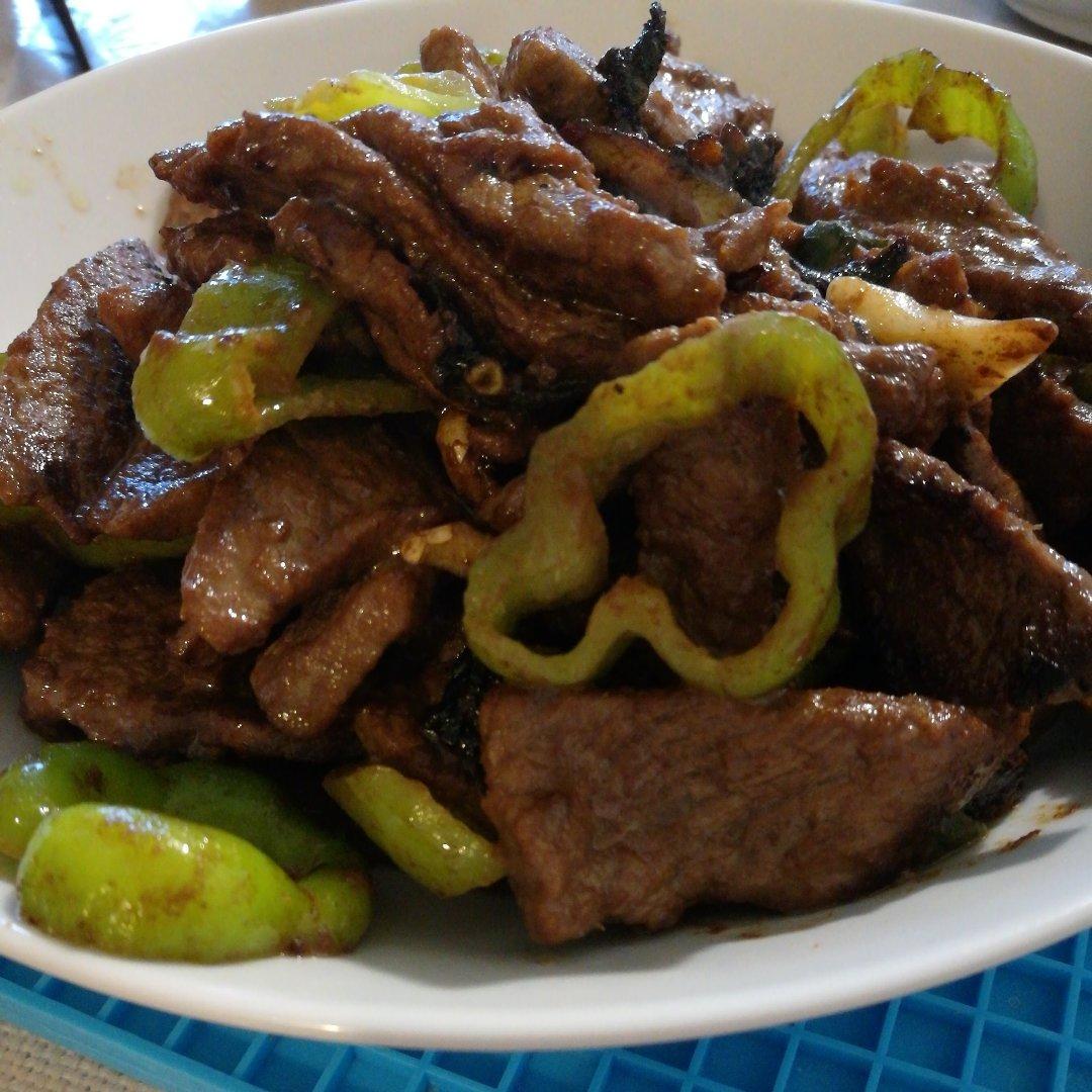 孜然炒牛肉