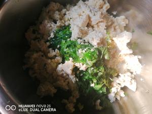 青菜豆腐米粉大汤圆的做法 步骤3