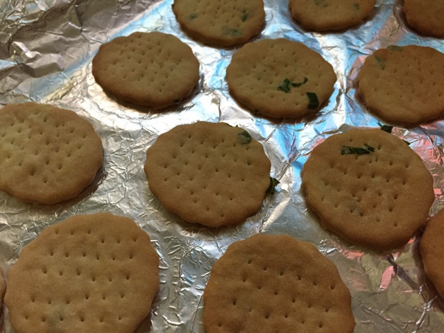 香葱苏打饼干