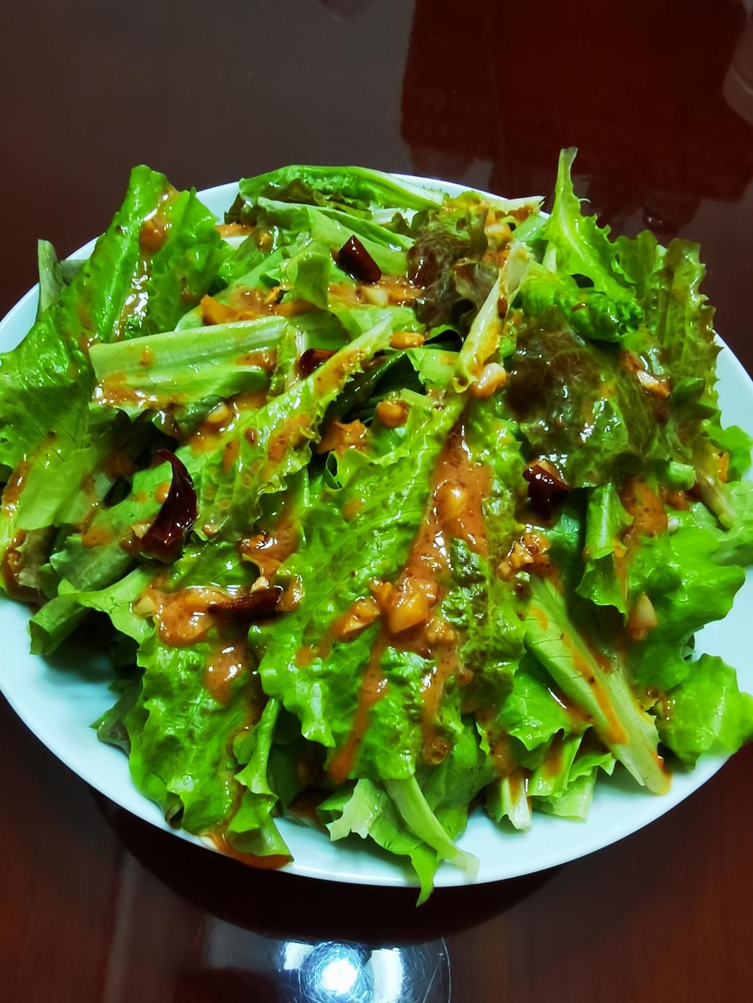 凉拌生菜