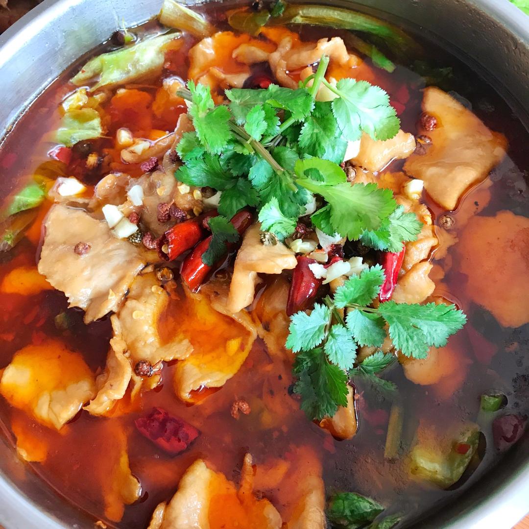 小小小edison做的水煮肉片