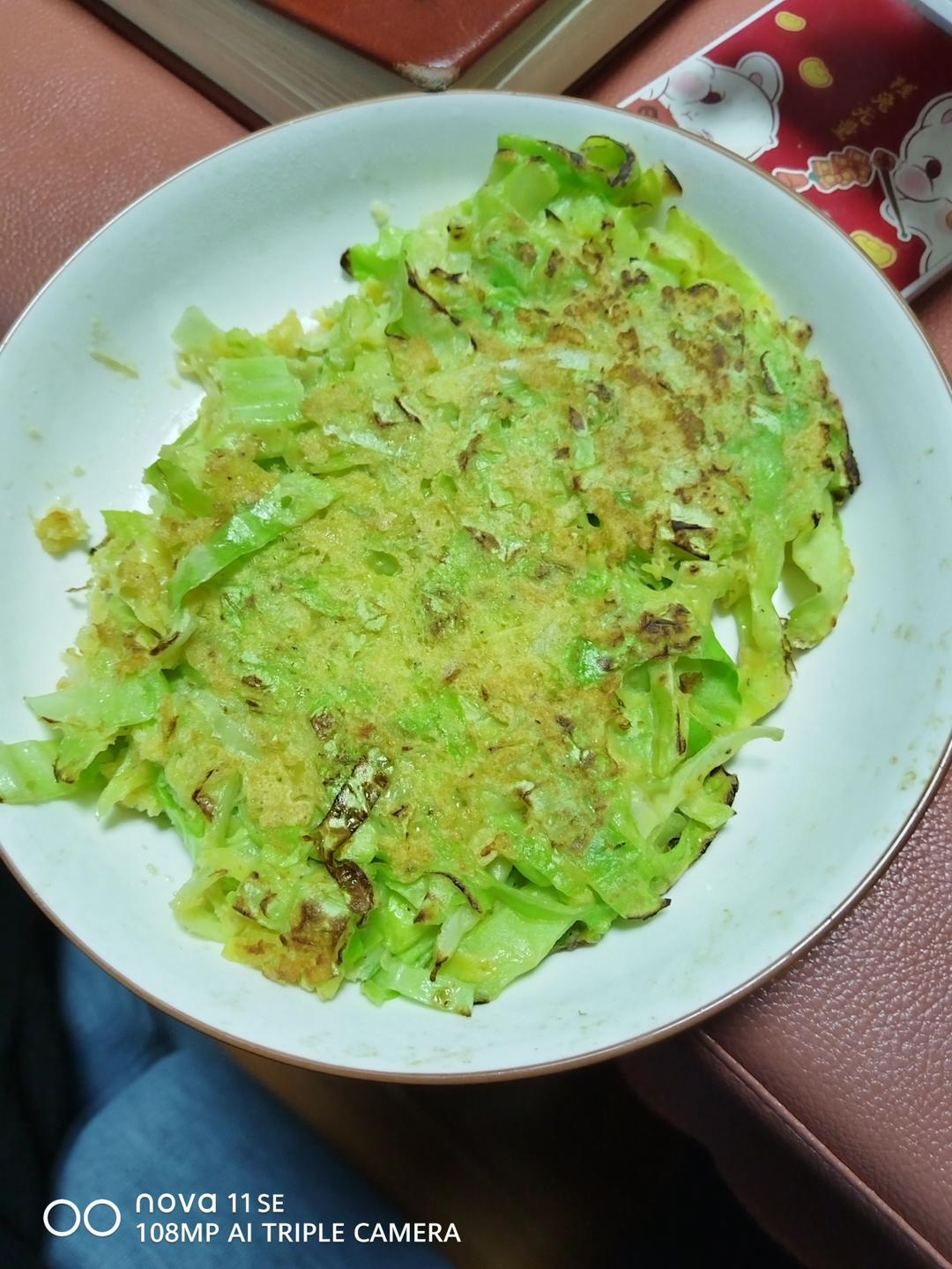 包菜煎蛋