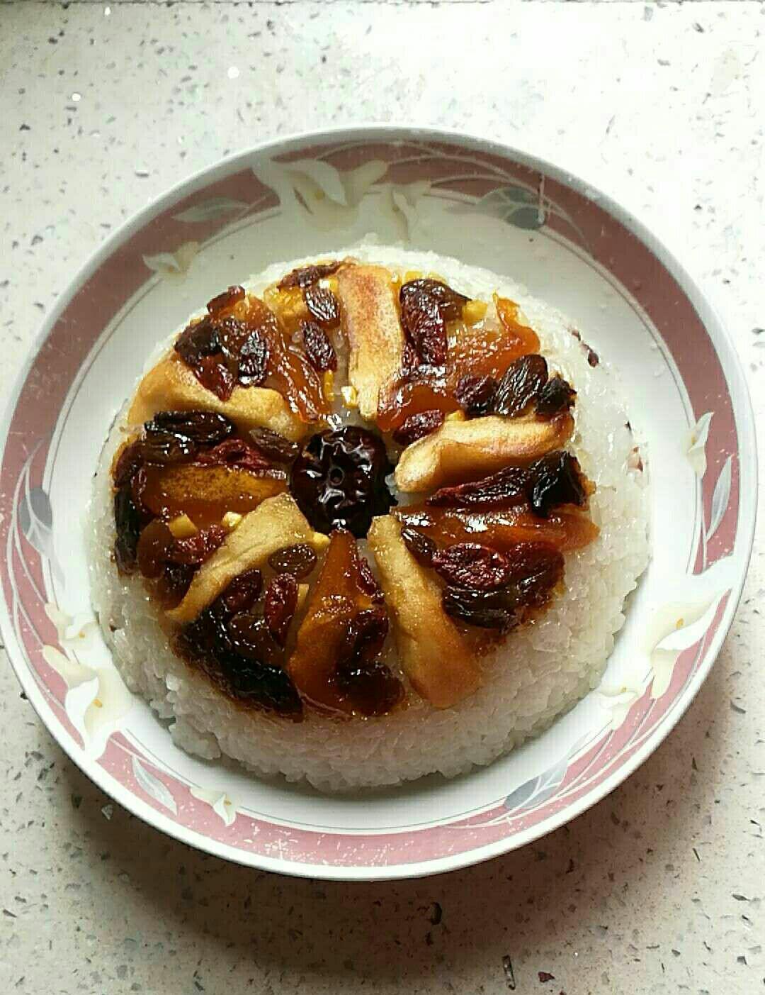 手机用户1997_o39y做的【猪油夹沙八宝饭】古法蒸糯米