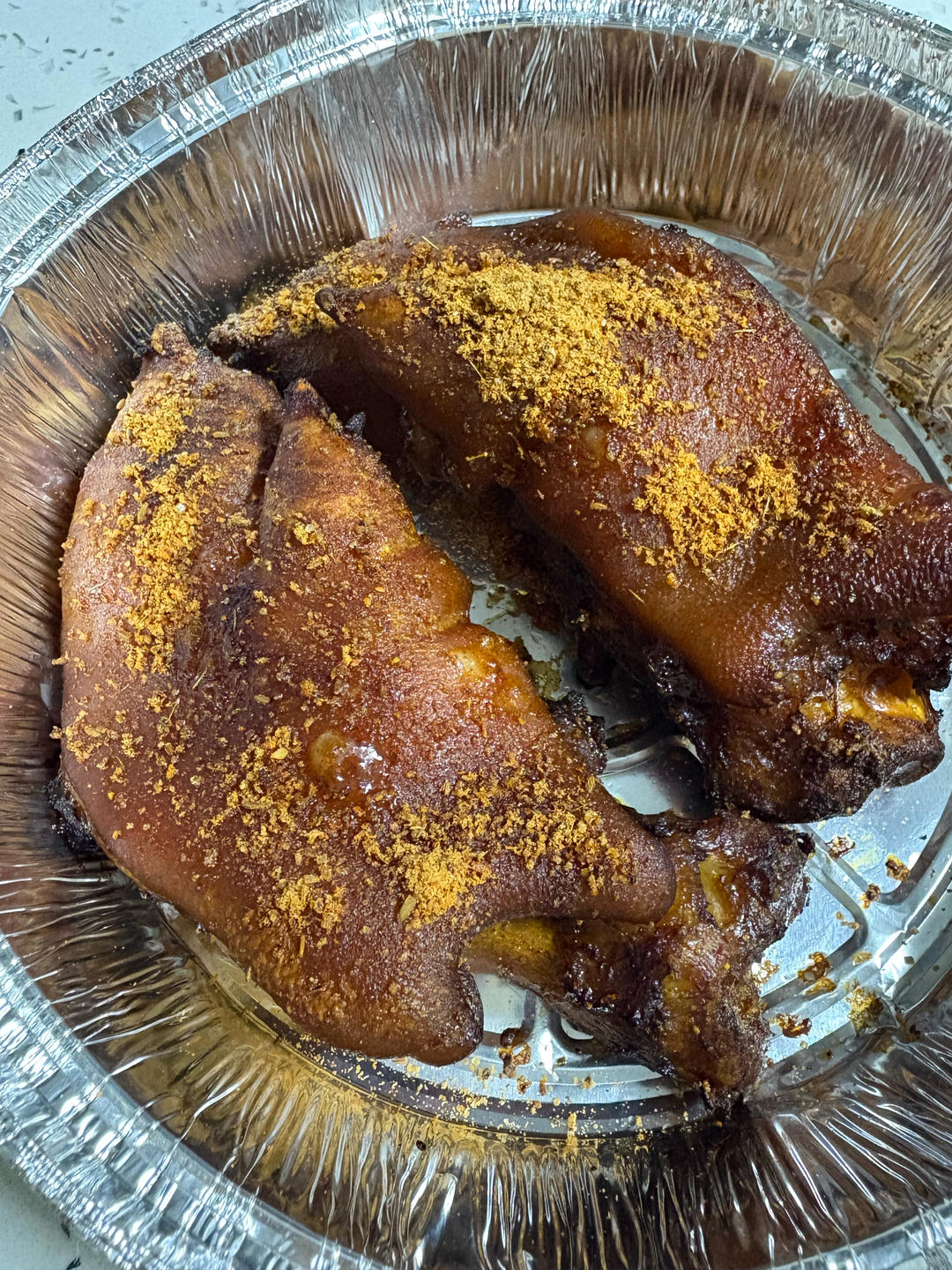 空气炸锅烤猪蹄