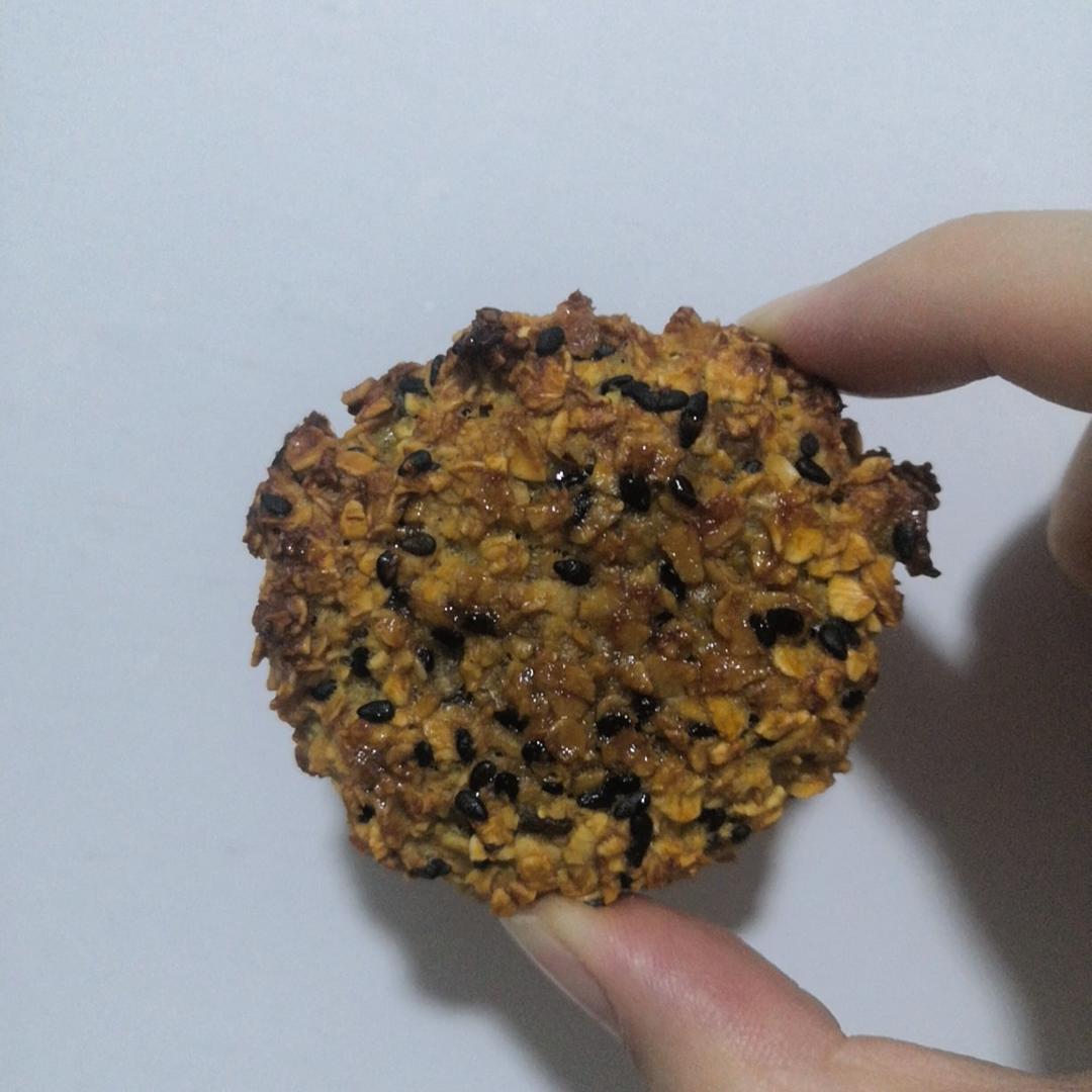 无油香蕉燕麦饼干