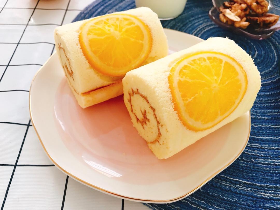 橙香蛋糕卷