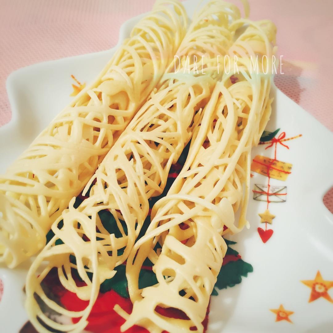 高颜值鸡蛋蕾丝网饼