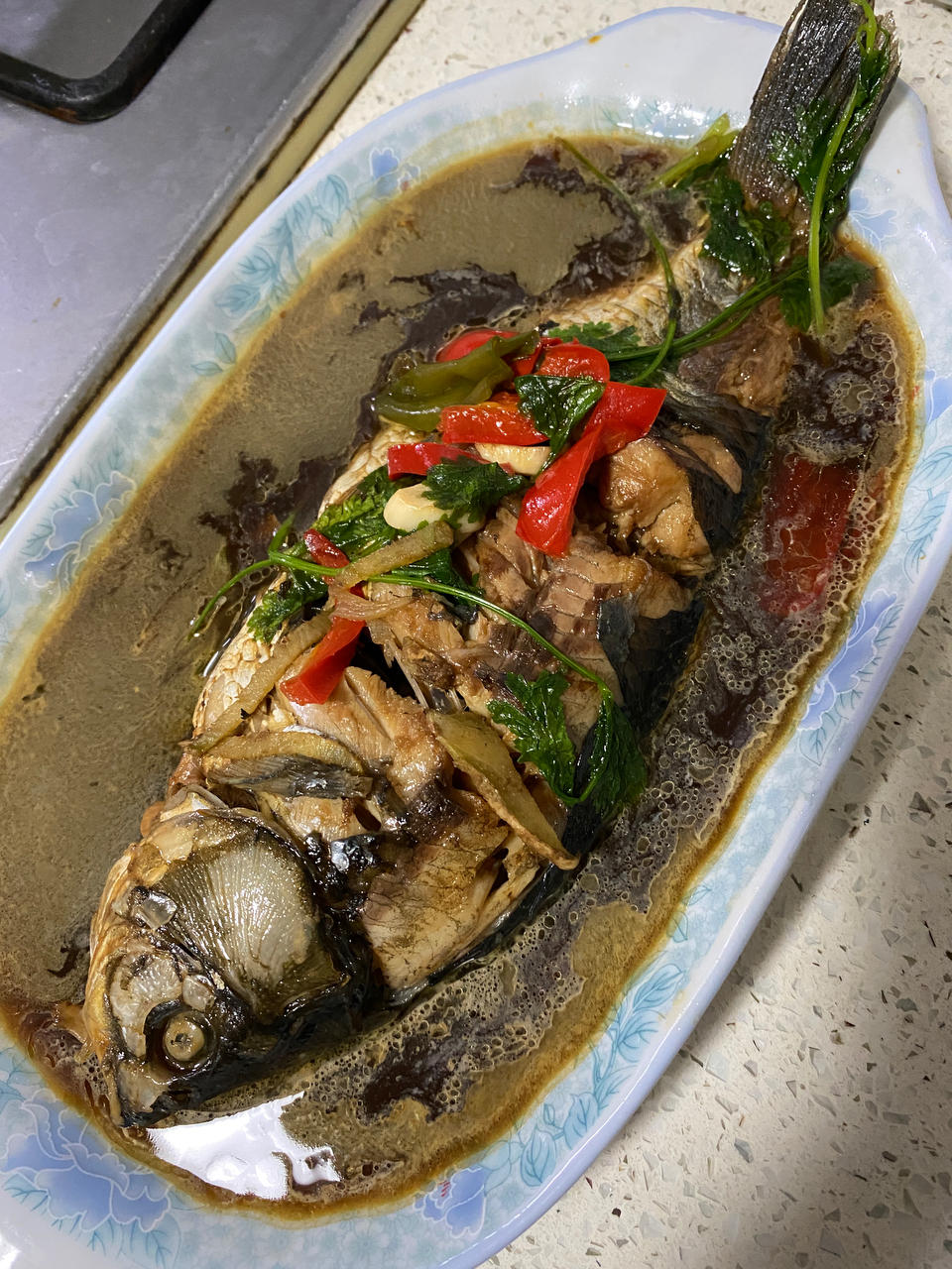 年夜饭系列菜：红烧鲫鱼（三）