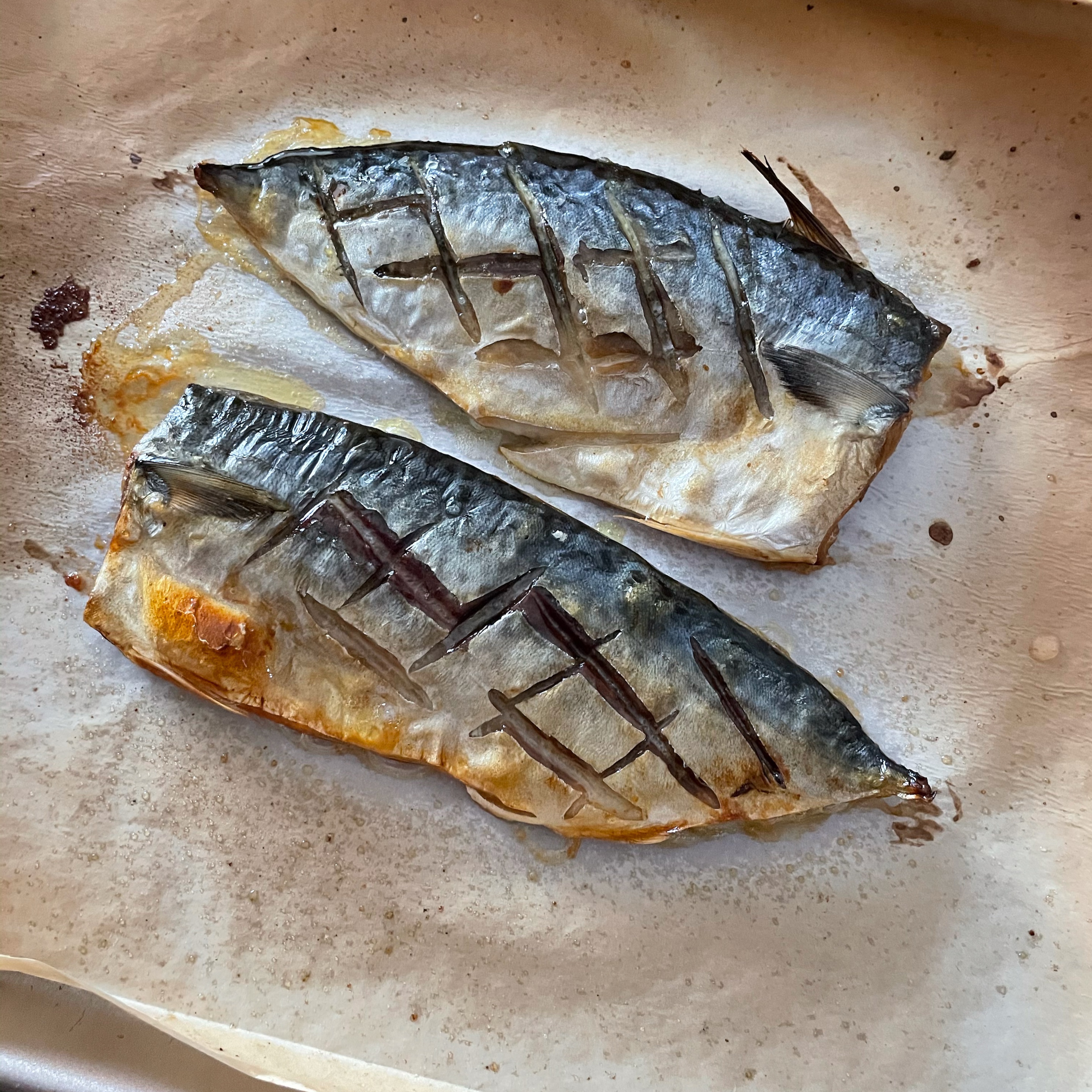 日式-烤鲭鱼的做法 步骤4