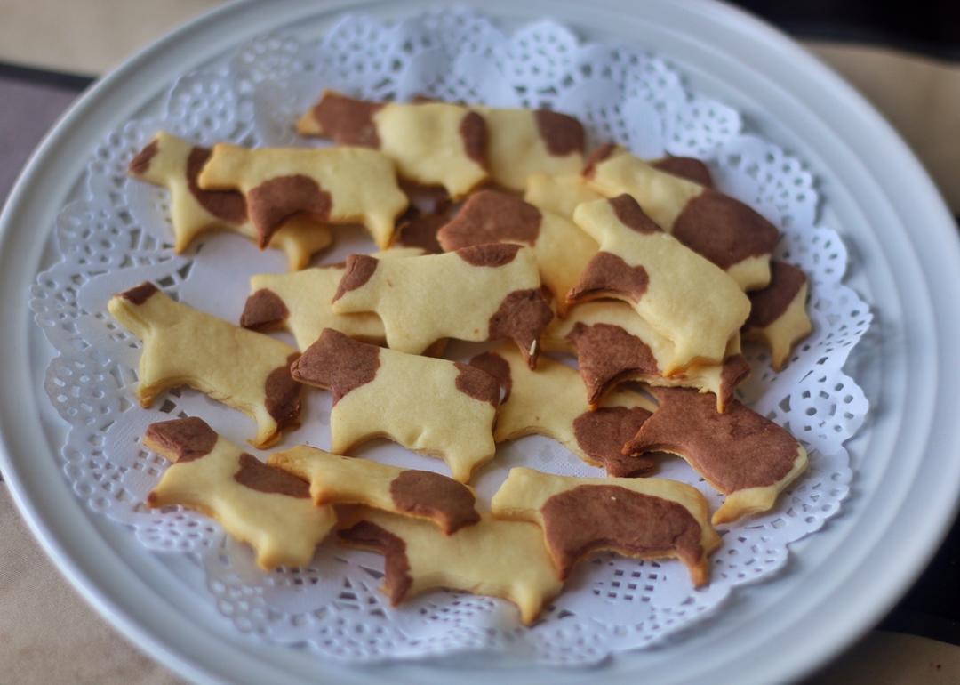 炼乳奶牛饼干