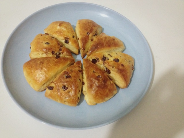 葡萄干司康（酵母版）