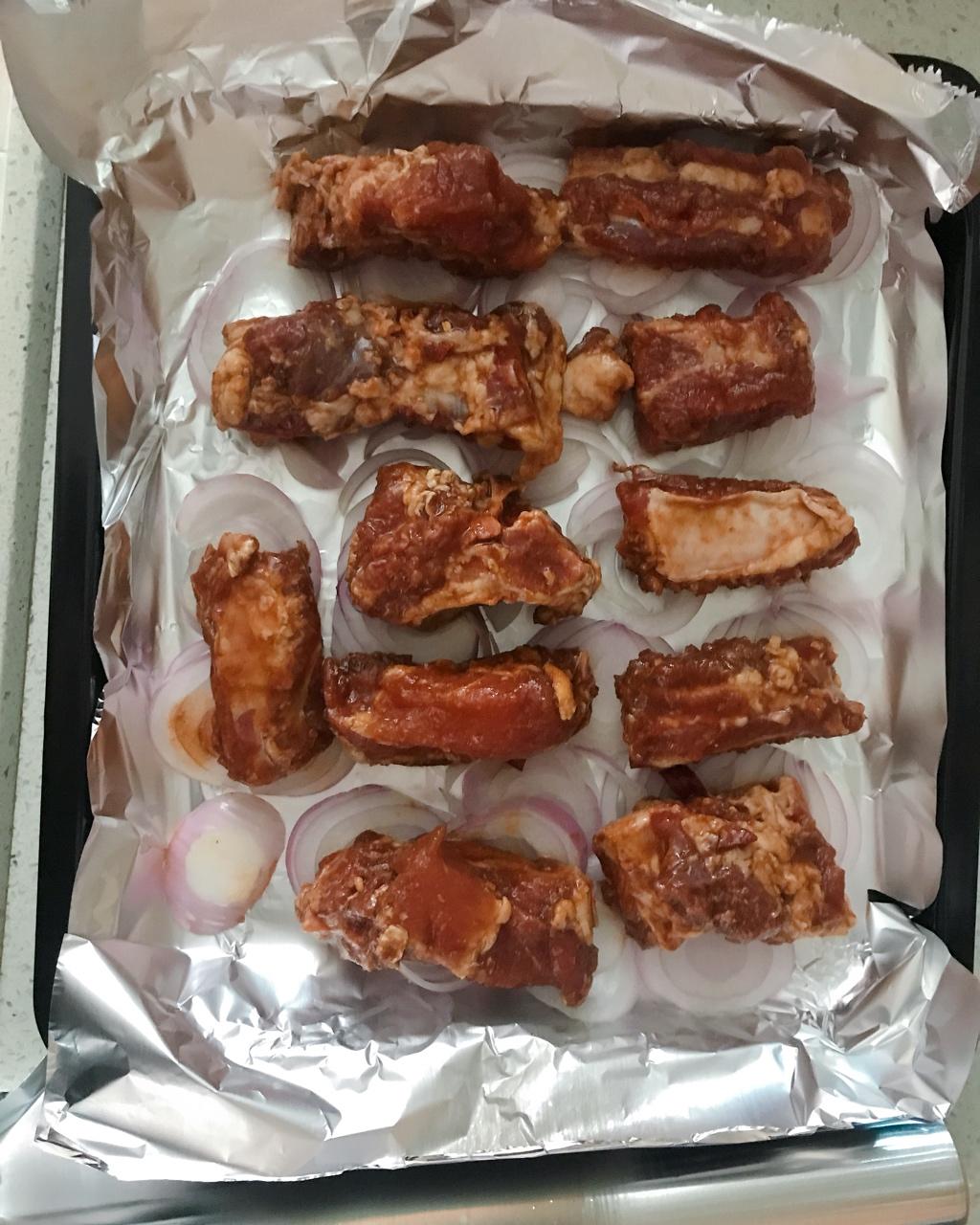 香到骨头里的蒜香排骨（烤箱）