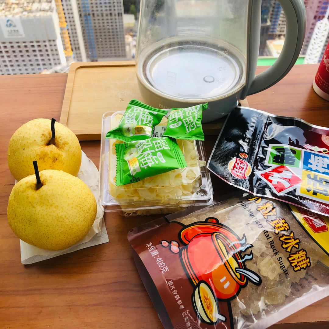 小吊梨汤【5-6月北鼎养生壶食谱】