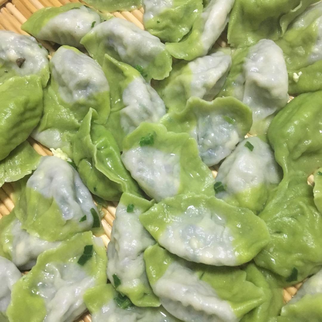 翡翠白玉饺子