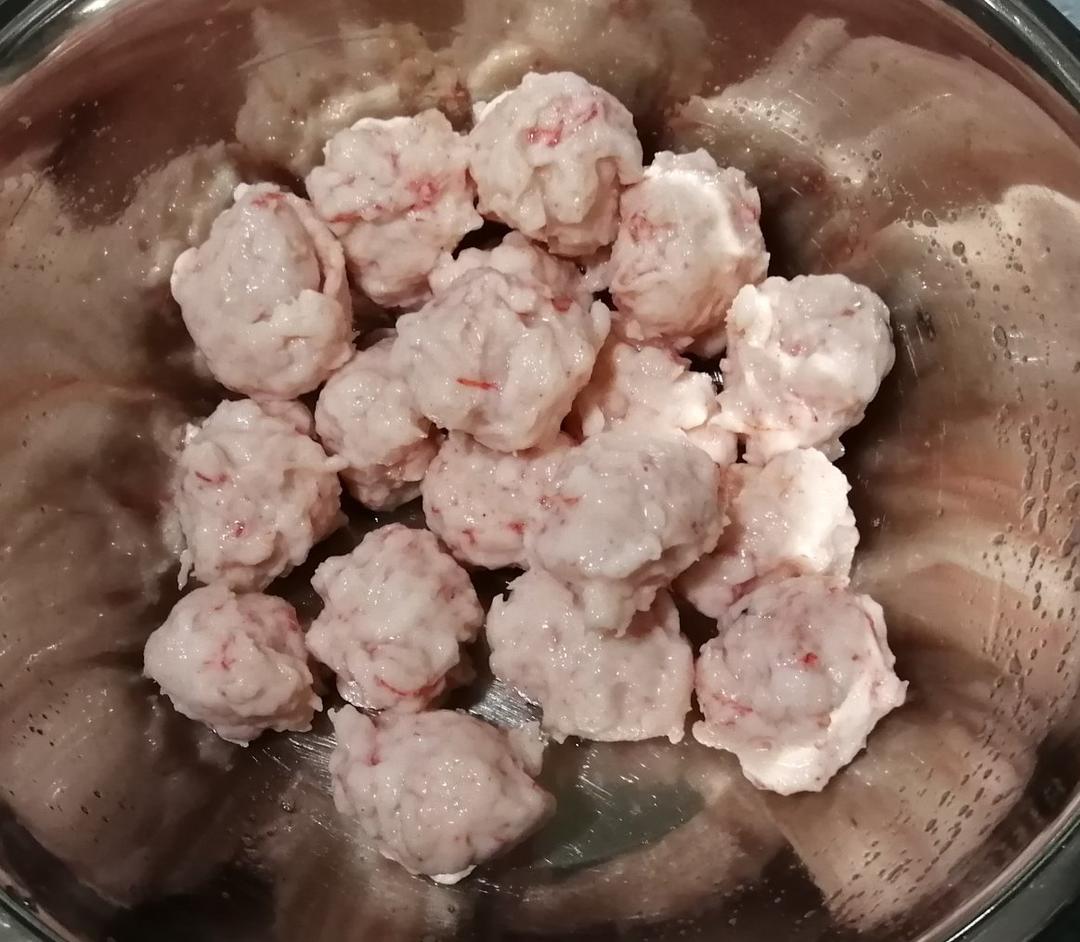 不加粉的Q弹虾滑