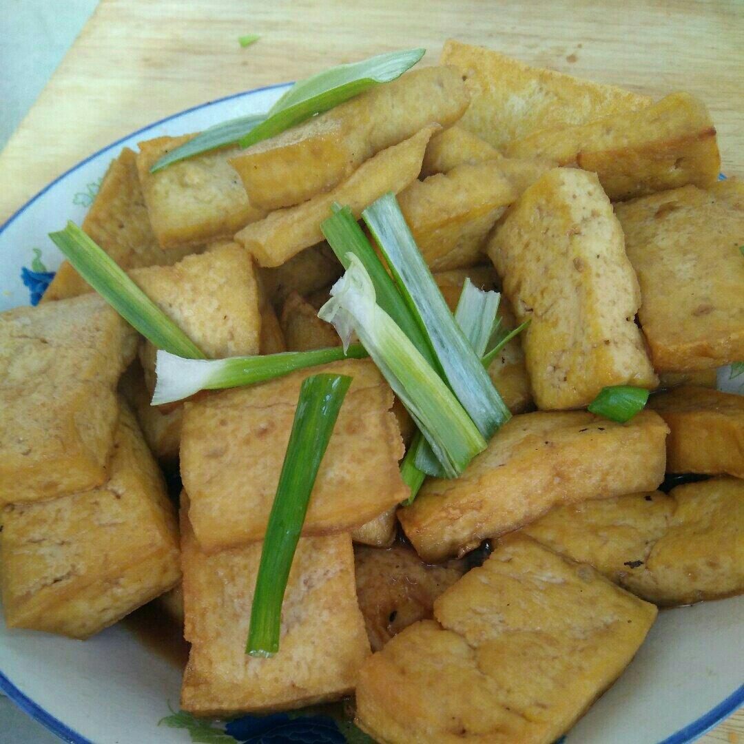 五香煎豆腐