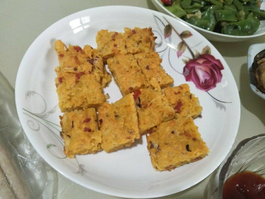 面包屑胡萝卜饼