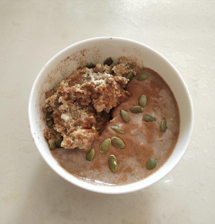 巧克力豆腐奶昔smoothie