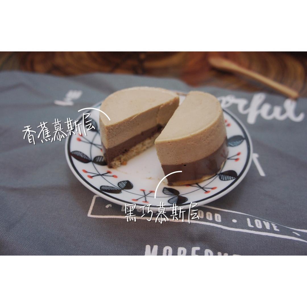 巧克力香蕉慕斯杯