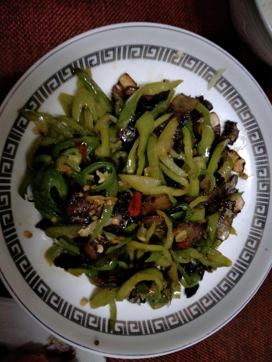 青椒腊肉