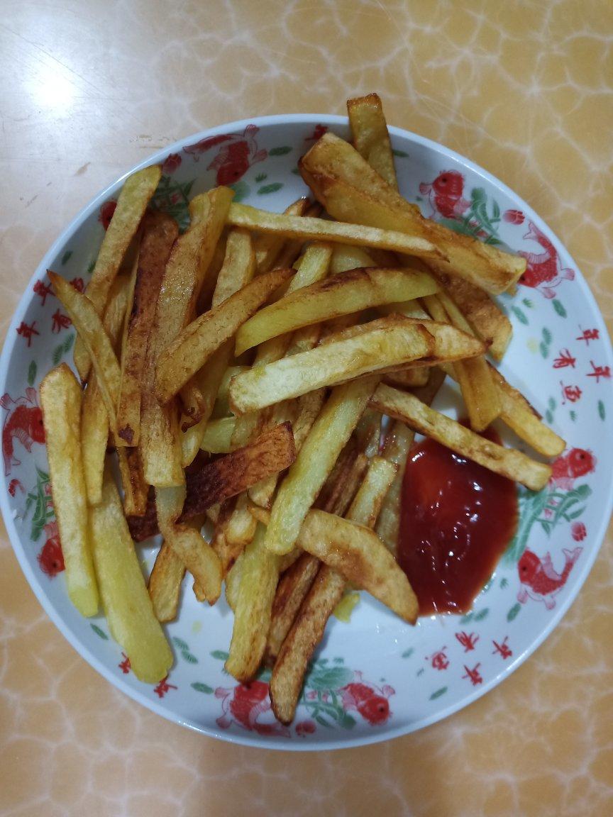 炸土豆条