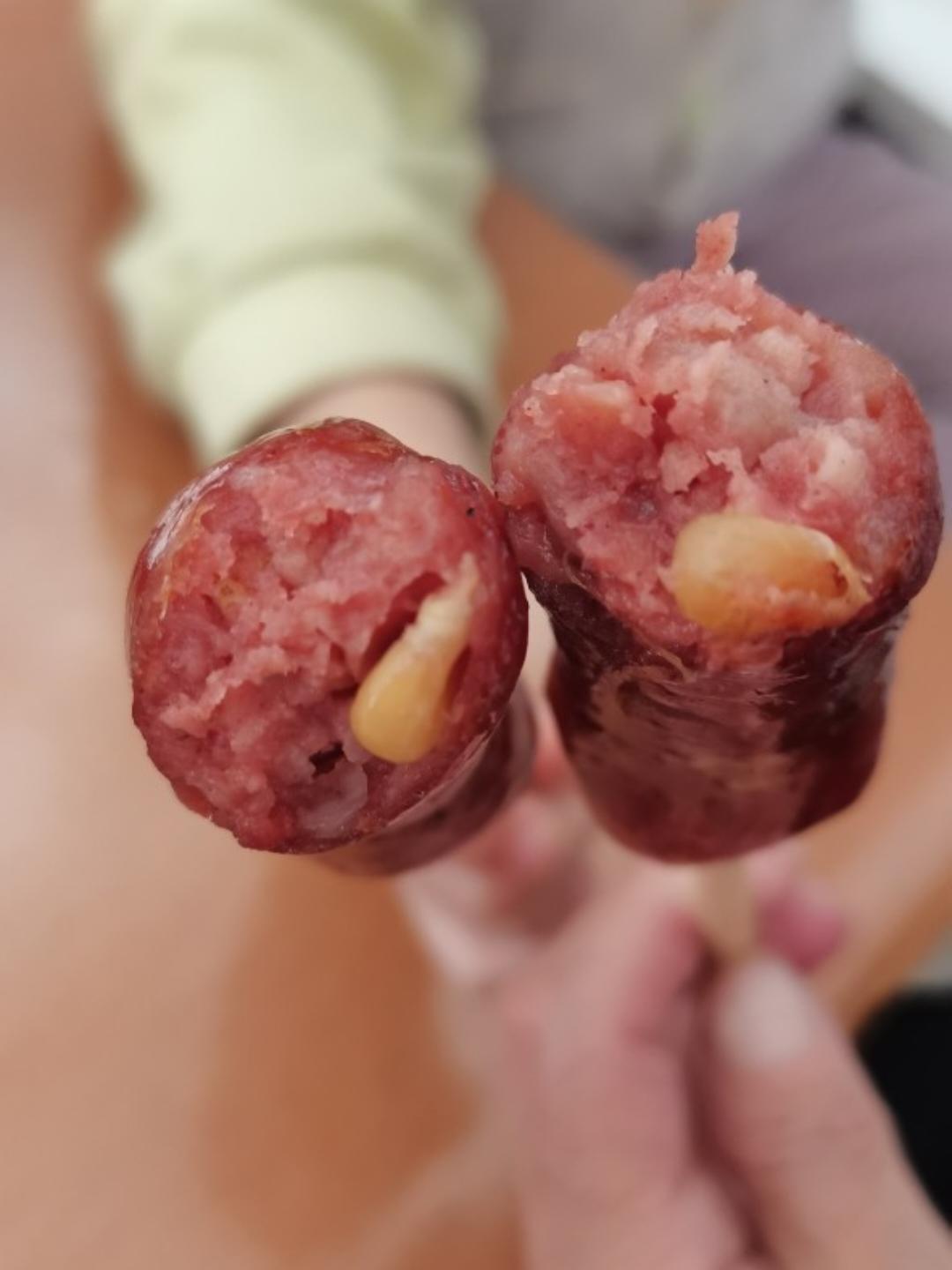 能量满满的猪肉脆皮肠(烤肠、灌肠、自制香肠)