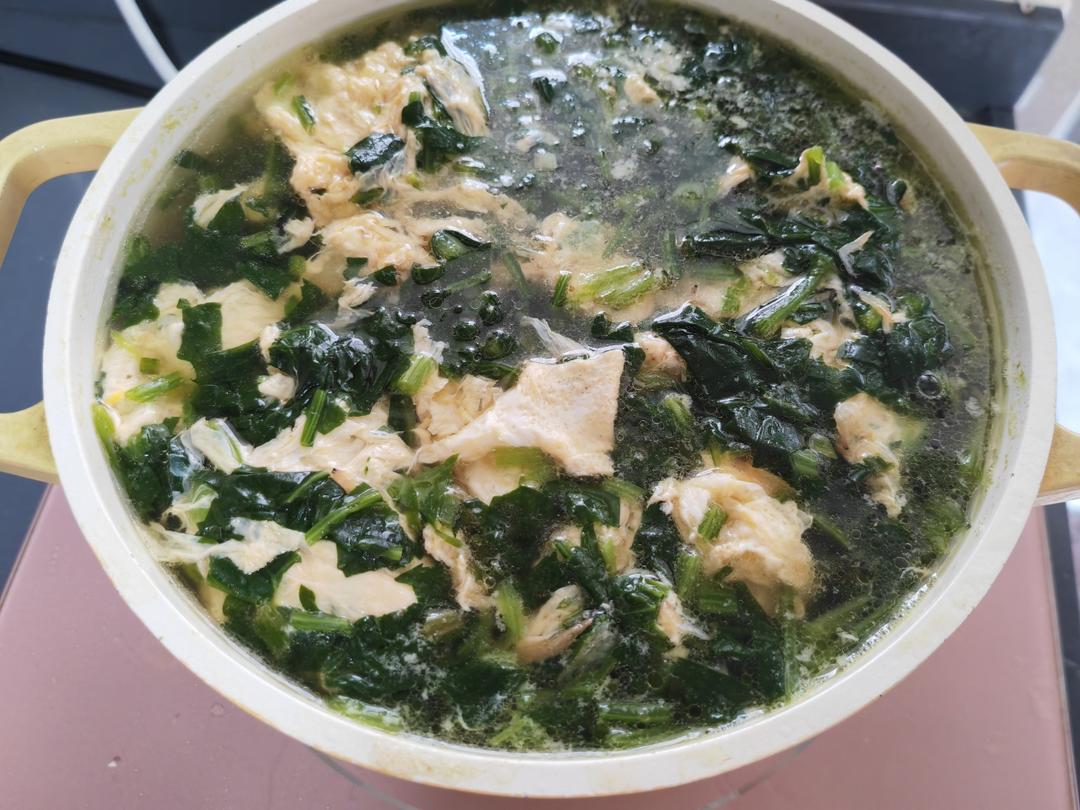 菠菜鸡蛋汤